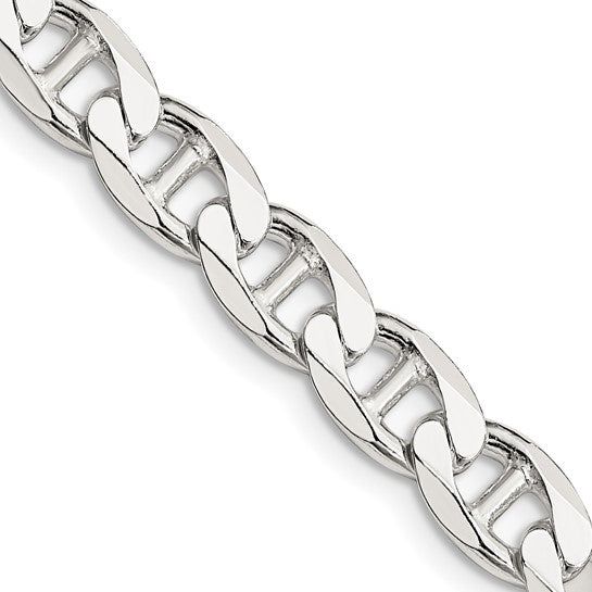 Mariner Link Chain - 7mm - Sterling Silver
