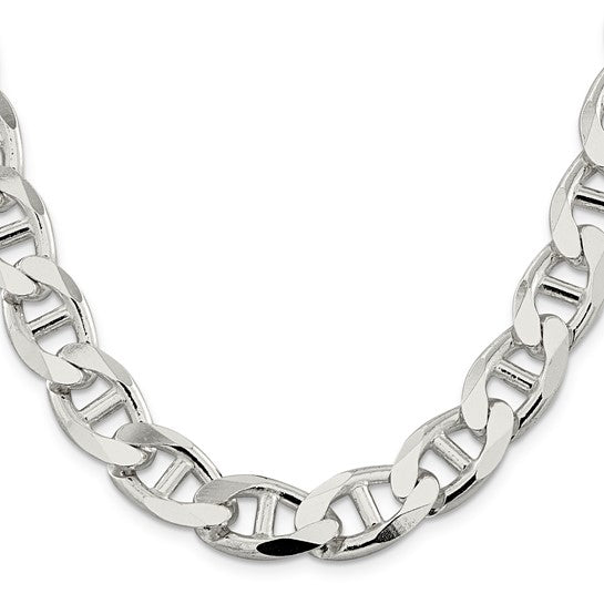 Mariner Link Chain - 13.5mm - Sterling Silver