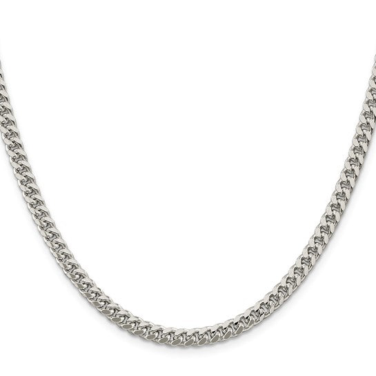 Cuban Link Chain - 5mm - Sterling Silver