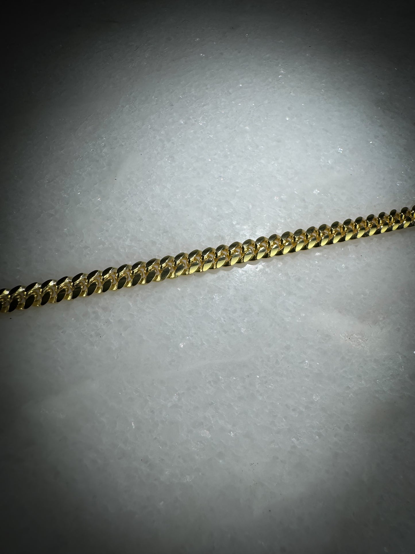 Miami Cuban Link Chain - 3.5mm - 14k Gold