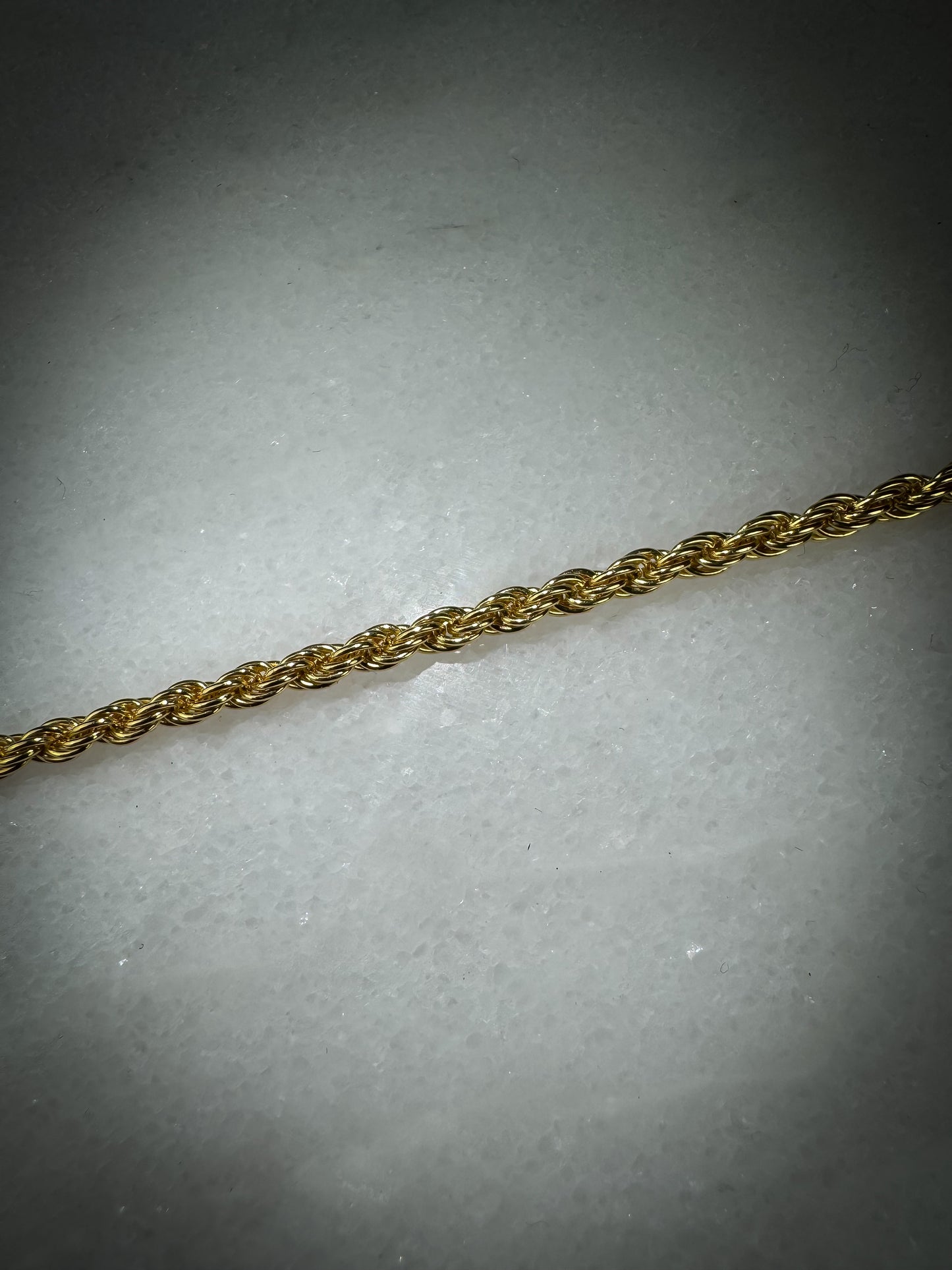 Rope Link Chain - 3.1mm - 14k Gold