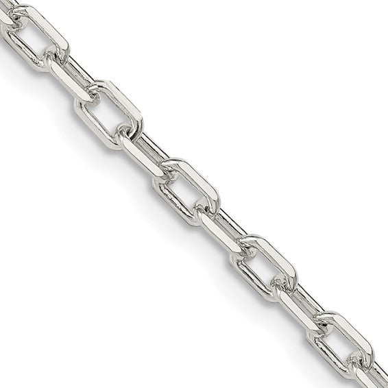 Cable Link Chain - 3.5mm - Sterling Silver