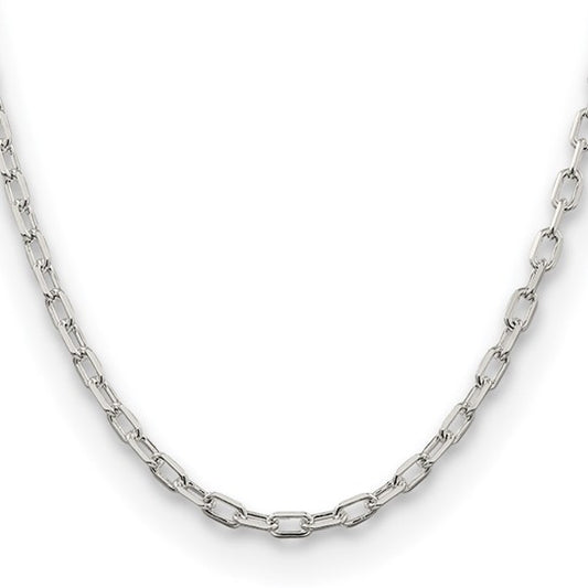 Cable Link Chain - 4mm - Sterling Silver