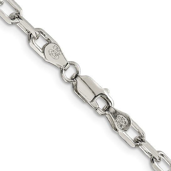 Cable Link Chain - 4mm - Sterling Silver