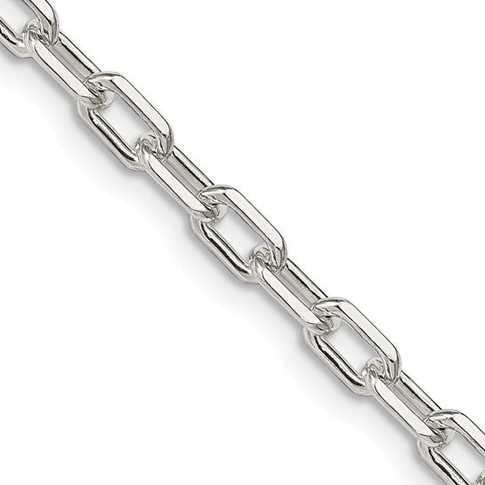 Cable Link Chain - 4mm - Sterling Silver