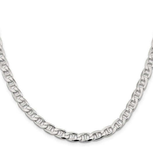 Mariner Link Chain - 6.5mm - Sterling Silver