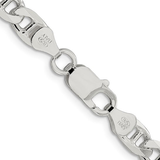 Mariner Link Chain - 6.5mm - Sterling Silver