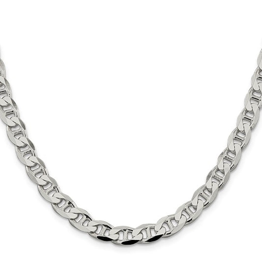 Mariner Link Chain - 7mm - Sterling Silver