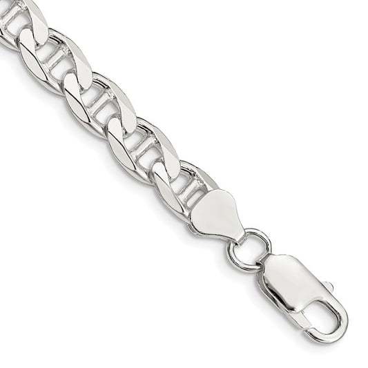 Mariner Link Bracelet - 7.5mm - Sterling Silver