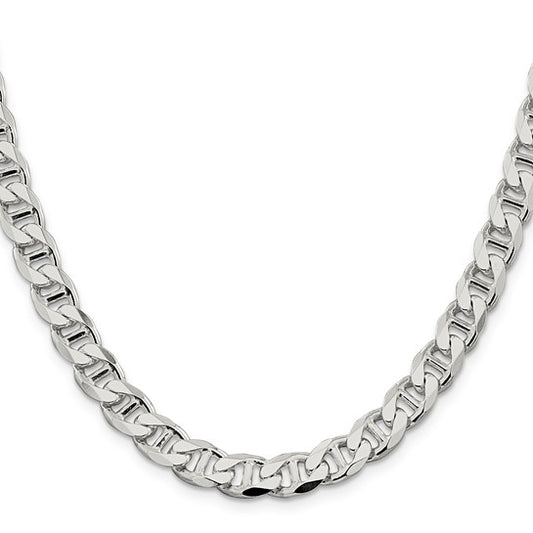 Mariner Link Chain - 8mm - Sterling Silver