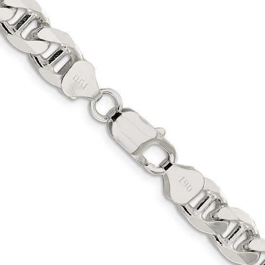 Mariner Link Chain - 8mm - Sterling Silver