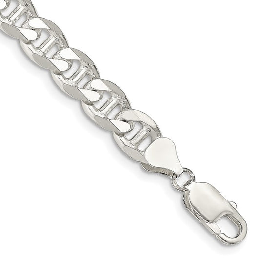 Mariner Link Bracelet - 8mm - Sterling Silver