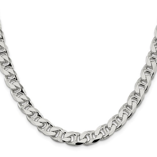 Mariner Link Chain - 9mm - Sterling Silver