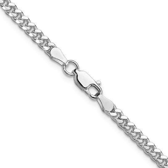 Cuban Link Chain - 3mm - Sterling Silver    𝟐𝟓% 𝐎𝐅𝐅