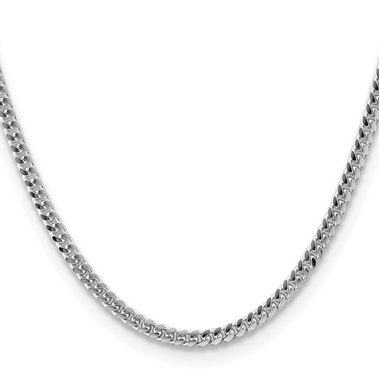 Cuban Link Chain - 4mm - Sterling Silver