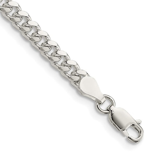 Cuban Link Bracelet - 4mm - Sterling Silver