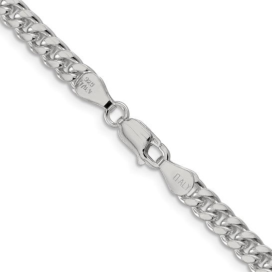 Cuban Link Chain - 5mm - Sterling Silver     𝟑𝟎% 𝐎𝐅𝐅