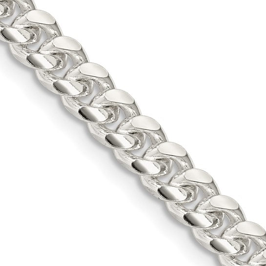 Cuban Link Chain - 5mm - Sterling Silver     𝟑𝟎% 𝐎𝐅𝐅