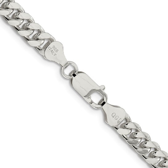 Cuban Link Chain - 6mm - Sterling Silver