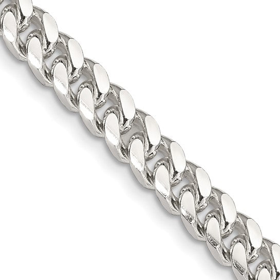 Cuban Link Chain - 6mm - Sterling Silver