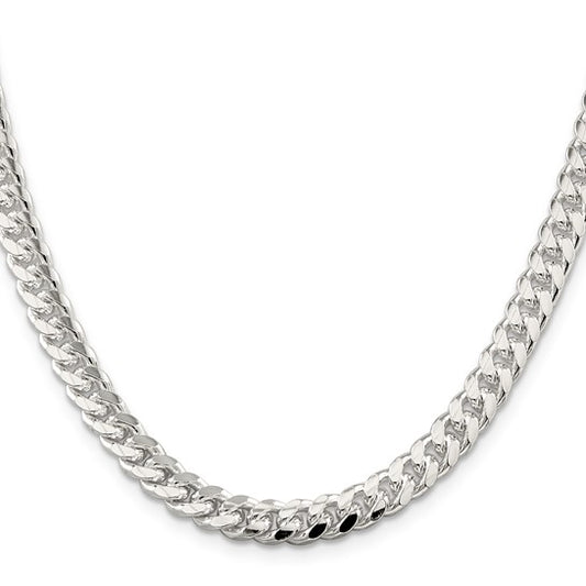 Cuban Link Chain - 7mm - Sterling Silver    𝟒𝟎% 𝐎𝐅𝐅