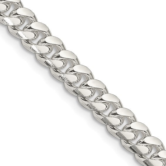 Cuban Link Chain - 7mm - Sterling Silver    𝟒𝟎% 𝐎𝐅𝐅