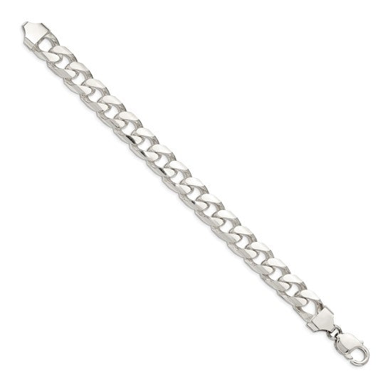 Cuban Link Bracelet - 11mm - Sterling Silver