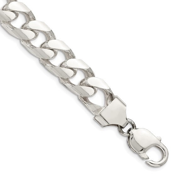 Cuban Link Bracelet - 11mm - Sterling Silver